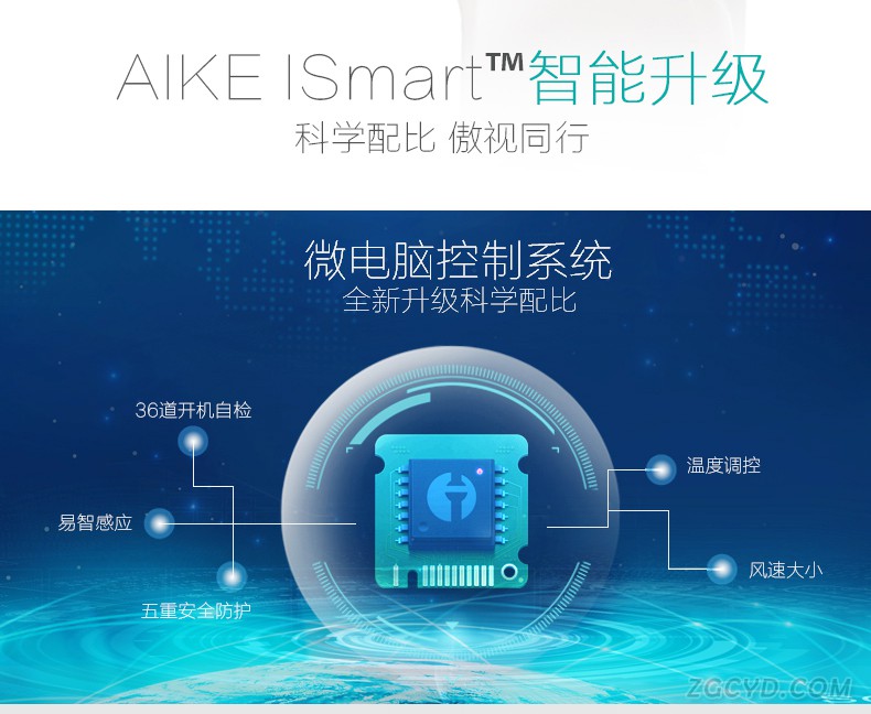 AIKE艾克高速干手器 單面烘手器AK2632圖片八