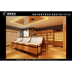 眼鏡店裝修小貼士新型烤漆眼鏡展柜定制河南通發(fā)裝飾